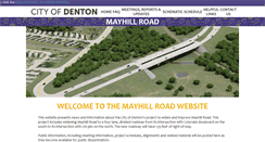 Desktop Screenshot of mayhillroad.com